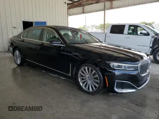 2022 BMW 7 Series 740i xDrive z VIN WBA7T4C05NCH91186, wystawiony jako Copart lot #89174565 z przebiegiem 33 032 mil mil oraz Szkoda całkowita • Salvage title. Historia ofert i sprzedaży dostępna na DreamBid. Obrazek 4.