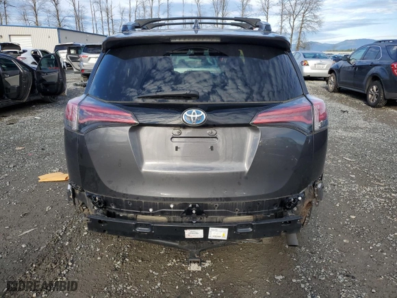 2017 Toyota RAV4 Hybrid SE with VIN JTMJJREV9HD134097, listed as a Copart auction lot 87917385 with 114,000 mi miles and Salvage Title. Bid and sale history available at carsss.com. Image 6.
