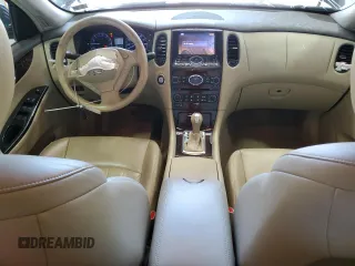 2012 Infiniti EX Journey with VIN JN1AJ0HRXCM453448, listed as a Copart auction lot 54864725 with 128,195 mi miles and Salvage title. Bid and sale history available at DreamBid. Image 8.