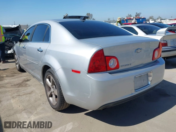 2012 Chevrolet Malibu 1LT with VIN 1G1ZC5E02CF393434, listed as a IAAI auction lot 42227971 with 180,080 mi miles and . Bid and sale history available at DreamBid. Image 3.
