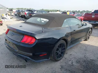 2018 Ford Mustang EcoBoost Premium with VIN 1FATP8UH2J5175707, listed as a IAAI auction lot 42237355 with 88,609 mi miles and . Bid and sale history available at DreamBid. Image 4.