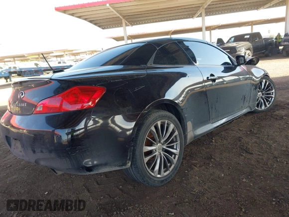 2011 Infiniti G37 with VIN JN1CV6FE2BM951884, listed as a IAAI auction lot 41958859 with 255,476 mi miles. Bid and sale history available at carsss.com. Image 4.
