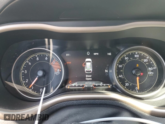 2017 Jeep Cherokee Limited с VIN 1C4PJLDS2HW644150, выставлен на аукционе Copart как лот 64274335 с пробегом 80 708 миль миль и Списание • Salvage title. История ставок и продаж доступна на DreamBid. Изображение 9.