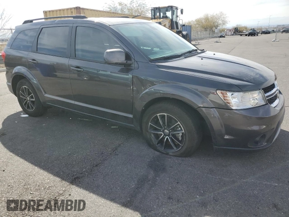 2019 Dodge Journey SE with VIN 3C4PDCBB2KT821156, listed as a Copart auction lot 45925665 with 93,045 mi miles and Salvage Title. Bid and sale history available at DreamBid. Image 4.