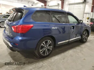 2020 Nissan Pathfinder Platinum with VIN 5N1DR2DM6LC595368, listed as a Copart auction lot 62003495 with 101,165 mi miles and Salvage title. Bid and sale history available at DreamBid. Image 3.