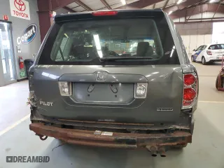 2007 Honda Pilot LX with VIN 5FNYF181X7B028436, listed as a Copart auction lot 52872865 with 203,708 mi miles and Salvage Title. Bid and sale history available at carsss.com. Image 6.