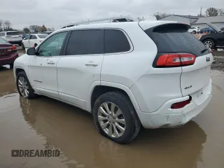 2018 Jeep Cherokee Overland with VIN 1C4PJMJX1JD602740, listed as a Copart auction lot 81806194 with 137,201 mi miles and Salvage Title. Bid and sale history available at carsss.com. Image 2.