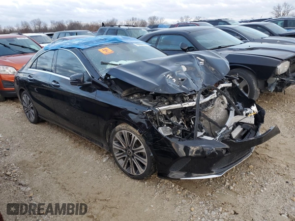 2019 Mercedes-Benz CLA 250 with VIN WDDSJ4GB9KN724866, listed as a Copart auction lot 79006643 with 60,840 mi miles and . Bid and sale history available at DreamBid. Image 4.