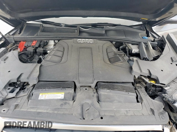 2018 Audi Q7 Premium Plus with VIN WA1LAAF72JD007959, listed as a Copart auction lot 57075265 with 83,380 mi miles and Salvage title. Bid and sale history available at DreamBid. Image 12.