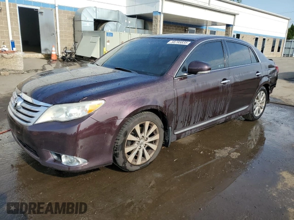 2011 Toyota Avalon with VIN 4T1BK3DB3BU430161, listed as a Copart auction lot 58795835 with 140,998 mi miles and Salvage title. Bid and sale history available at DreamBid. Image 1.