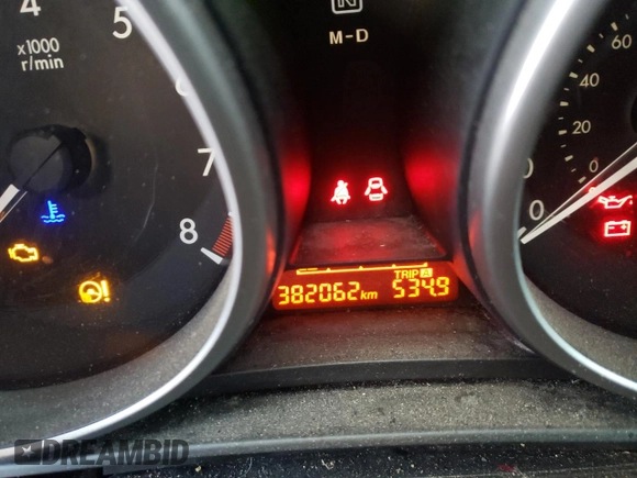 2015 Mazda 5 Touring with VIN JM1CW2CL3F0181018, listed as a Copart auction lot 80657164 with 382,062 mi miles and Salvage title. Bid and sale history available at DreamBid. Image 9.