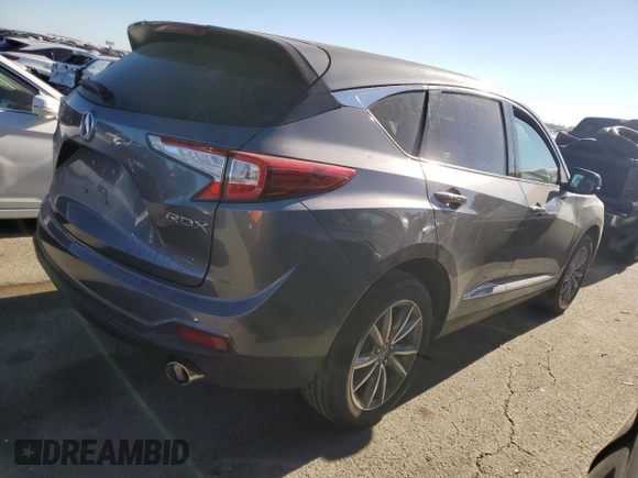 2019 Acura RDX w/Technology Pkg with VIN 5J8TC1H50KL009035, listed as a Copart auction lot 67491304 with Not Provided miles and Salvage Title. Bid and sale history available at carsss.com. Image 3.