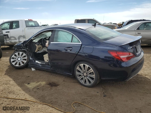 2018 Mercedes-Benz CLA with VIN WDDSJ4GB9JN515142, listed as a Copart auction lot 48262815 with NaN miles and Salvage Title. Bid and sale history available at carsss.com. Image 2.