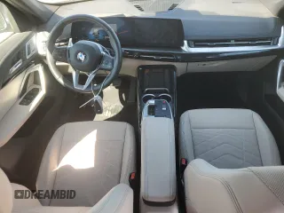 2024 BMW X1 xDrive28i with VIN WBX73EF00R5Z01009, listed as a Copart auction lot 48136195 with 15,133 mi miles and Salvage Title. Bid and sale history available at carsss.com. Image 8.