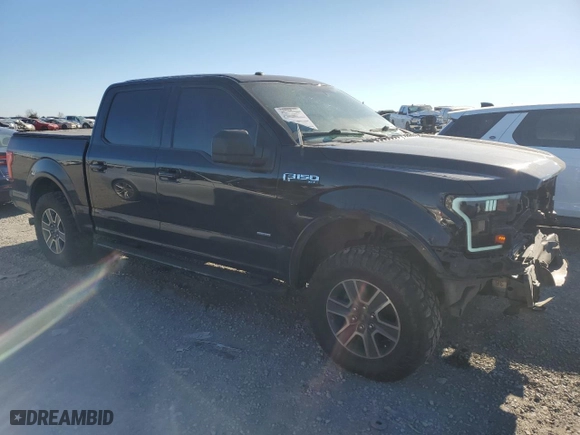 2016 Ford F-150 XLT with VIN 1FTEW1EP8GFB83526, listed as a Copart auction lot 83435954 with 184,519 mi miles and Salvage Title. Bid and sale history available at carsss.com. Image 4.