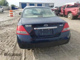 2004 Infiniti M45 with VIN JNKAY41E54M401281, listed as a Copart auction lot 70442894 with 117,572 mi miles and Salvage Title. Bid and sale history available at carsss.com. Image 6.