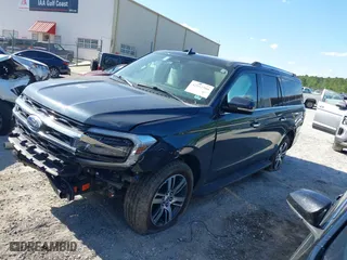 2024 Ford Expedition Max Limited with VIN 1FMJK2A89REA34741, listed as a IAAI auction lot 42011966 with 32,100 mi miles. Bid and sale history available at carsss.com. Image 17.