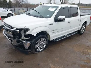 2020 Ford F-150 XL with VIN 1FTEW1C46LKF02755, listed as a IAAI auction lot 41513506 with 136,888 mi miles and . Bid and sale history available at DreamBid. Image 2.