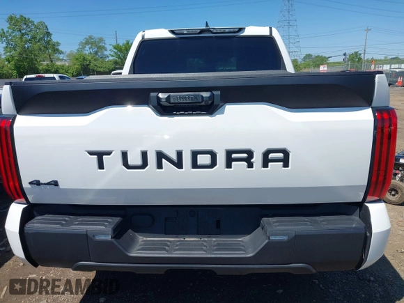 2023 Toyota Tundra SR with VIN 5TFKB5DB0PX065072, listed as a IAAI auction lot 42226348 with 53,539 mi miles and . Bid and sale history available at DreamBid. Image 16.