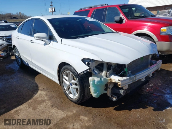 2016 Ford Fusion SE with VIN 3FA6P0HDXGR165311, listed as a IAAI auction lot 41763531 with 156,650 mi miles. Bid and sale history available at carsss.com. Image 1.
