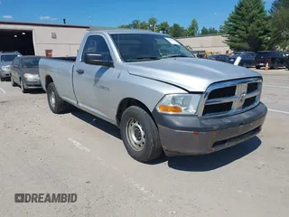 2011 Ram 1500 ST with VIN 3D7JB1EK5BG591638, listed as a IAAI auction lot 42810688 with 95,210 mi miles and . Bid and sale history available at DreamBid. Image 1.