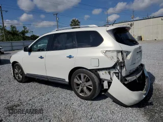 2014 Nissan Pathfinder SL with VIN 5N1AR2MN3EC675970, listed as a Copart auction lot 55131845 with 152,375 mi miles and Salvage Title. Bid and sale history available at DreamBid. Image 2.