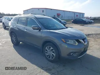 2015 Nissan Rogue SL with VIN 5N1AT2MT2FC821731, listed as a IAAI auction lot 41816538 with 159,659 mi miles. Bid and sale history available at carsss.com. Image 1.