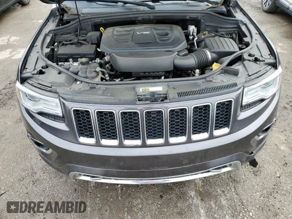 2016 Jeep Grand Cherokee Overland with VIN 1C4RJFCG6GC453399, listed as a Copart auction lot 57730005 with 181,657 mi miles and Clean title. Bid and sale history available at DreamBid. Image 12.