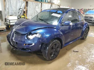 2006 Volkswagen New Beetle Coupe with VIN 3VWPW31C86M408627, listed as a Copart auction lot 48349145 with 146,916 mi miles and Salvage Title. Bid and sale history available at carsss.com. Image 1.