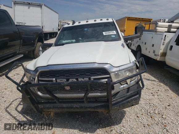 2022 Ram 3500 Tradesman with VIN 3C63RPGL7NG353311, listed as a Copart auction lot 66594704 with 0 mi miles and Salvage Title. Bid and sale history available at carsss.com. Image 5.