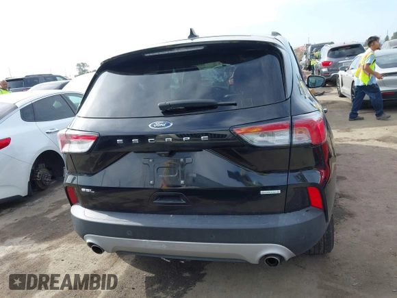 2020 Ford Escape SEL with VIN 1FMCU0H6XLUB69588, listed as a IAAI auction lot 41894196 with 79,314 mi miles and . Bid and sale history available at carsss.com. Image 16.