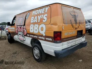 2008 Ford Econoline Passenger XL with VIN 1FBNE31L68DB00260, listed as a Copart auction lot 65607074 with 204,530 mi miles and Salvage Title. Bid and sale history available at carsss.com. Image 2.
