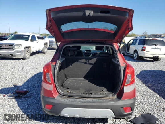2014 Buick Encore Convenience with VIN KL4CJBSBXEB592971, listed as a Copart auction lot 48118055 with 37,928 mi miles and Salvage Title. Bid and sale history available at carsss.com. Image 6.