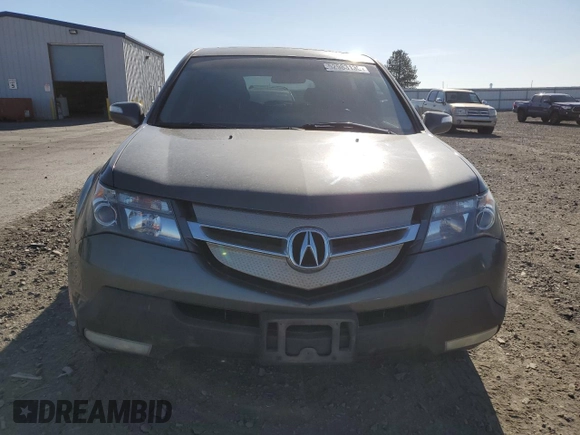 2007 Acura MDX Sport/Entertainment Pkg with VIN 2HNYD28847H524684, listed as a Copart auction lot 52983135 with 288,670 mi miles and Salvage Title. Bid and sale history available at carsss.com. Image 5.