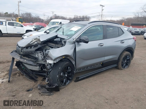 2024 Buick Encore GX Sport Touring with VIN KL4AMDSL2RB013545, listed as a IAAI auction lot 41717140 with 3,979 mi miles and . Bid and sale history available at DreamBid. Image 2.