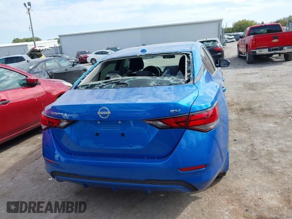 2024 Nissan Sentra SV with VIN 3N1AB8CV8RY280003, listed as a IAAI auction lot 40634571 with 3,371 mi miles and . Bid and sale history available at DreamBid. Image 16.