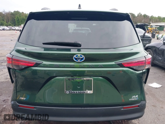 2022 Toyota Sienna XLE with VIN 5TDYSKFC1NS043177, listed as a IAAI auction lot 42495390 with 33,908 mi miles and . Bid and sale history available at DreamBid. Image 16.