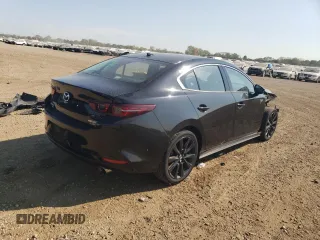 2021 Mazda 3 2.5 Turbo with VIN JM1BPBAY1M1311585, listed as a Copart auction lot 71673614 with 12,452 mi miles and Salvage Title. Bid and sale history available at DreamBid. Image 3.