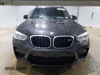 2020 BMW X3 M Competition with VIN 5YMTS0C08L9B65601, listed as a Copart auction lot 69317924 with 52,109 mi miles and Salvage Title. Bid and sale history available at carsss.com. Image 5.