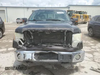 2013 Ford F-150 XL with VIN 1FTFX1ET0DFB38753, listed as a Copart auction lot 61244495 with 211,235 mi miles and Salvage title. Bid and sale history available at DreamBid. Image 5.