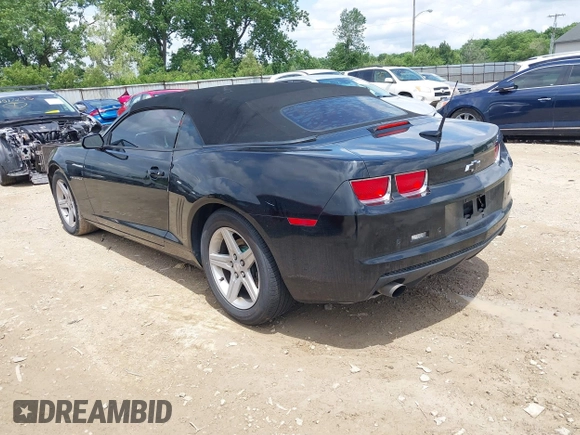 2011 Chevrolet Camaro 1LT with VIN 2G1FB3DD7B9183384, listed as a IAAI auction lot 42527994 with 238,375 mi miles and . Bid and sale history available at DreamBid. Image 3.