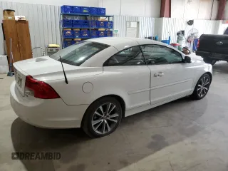 2013 Volvo C70 T5 with VIN YV1672MC1DJ140462, listed as a Copart auction lot 46996705 with 59,847 mi miles and Salvage Title. Bid and sale history available at carsss.com. Image 3.