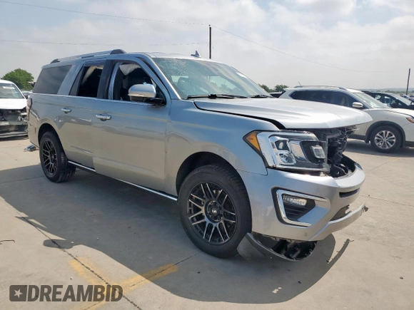 2020 Ford Expedition Max Limited with VIN 1FMJK1KT3LEA11685, listed as a Copart auction lot 58217265 with 123,360 mi miles and Salvage title. Bid and sale history available at DreamBid. Image 4.