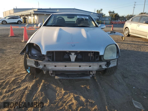 2002 Mercedes-Benz SLK-Class 3.2L with VIN WDBKK65F92F254162, listed as a Copart auction lot 78527984 with 113,194 mi miles and Salvage Title. Bid and sale history available at carsss.com. Image 5.