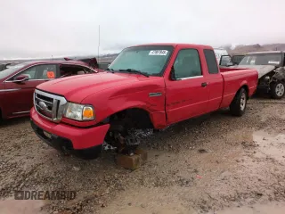 2008 Ford Ranger XL with VIN 1FTYR14U28PA40157, listed as a Copart auction lot 47807845 with 100,506 mi miles and Salvage Title. Bid and sale history available at carsss.com. Image 1.