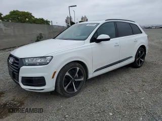 2019 Audi Q7 Premium Plus with VIN WA1LAAF70KD047717, listed as a Copart auction lot 59835635 with Not provided miles and Salvage title. Bid and sale history available at DreamBid. Image 1.