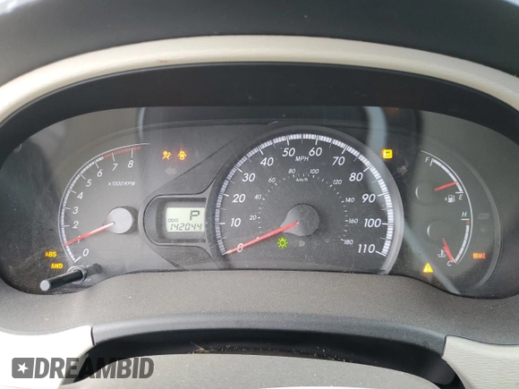 2014 Toyota Sienna LE with VIN 5TDJK3DC5ES093932, listed as a Copart auction lot 63611985 with 142,044 mi miles and Salvage title. Bid and sale history available at DreamBid. Image 9.