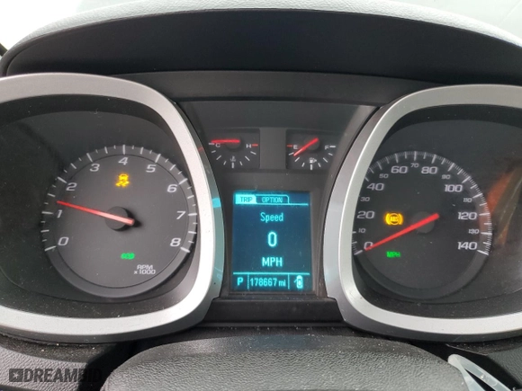 2017 Chevrolet Equinox LS with VIN 2GNFLEEK4H6156321, listed as a Copart auction lot 53116845 with 178,667 mi miles and Clean Title. Bid and sale history available at carsss.com. Image 9.