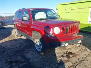 2014 Jeep Patriot Sport with VIN 1C4NJPBB4ED757932, listed as a IAAI auction lot 41177070 with 154,192 mi miles. Bid and sale history available at carsss.com. Image 1.
