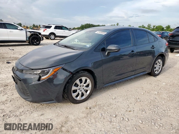 2024 Toyota Corolla LE with VIN 5YFB4MDE5RP081297, listed as a Copart auction lot 62408895 with 36,092 mi miles and Salvage title. Bid and sale history available at DreamBid. Image 1.